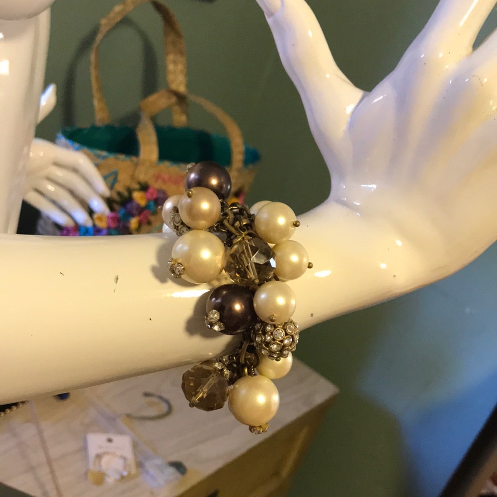 Multicolored pearl bracelet